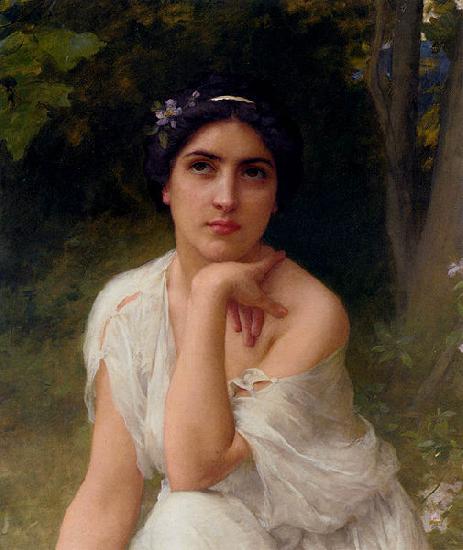 Charles-Amable Lenoir Pensive Germany oil painting art